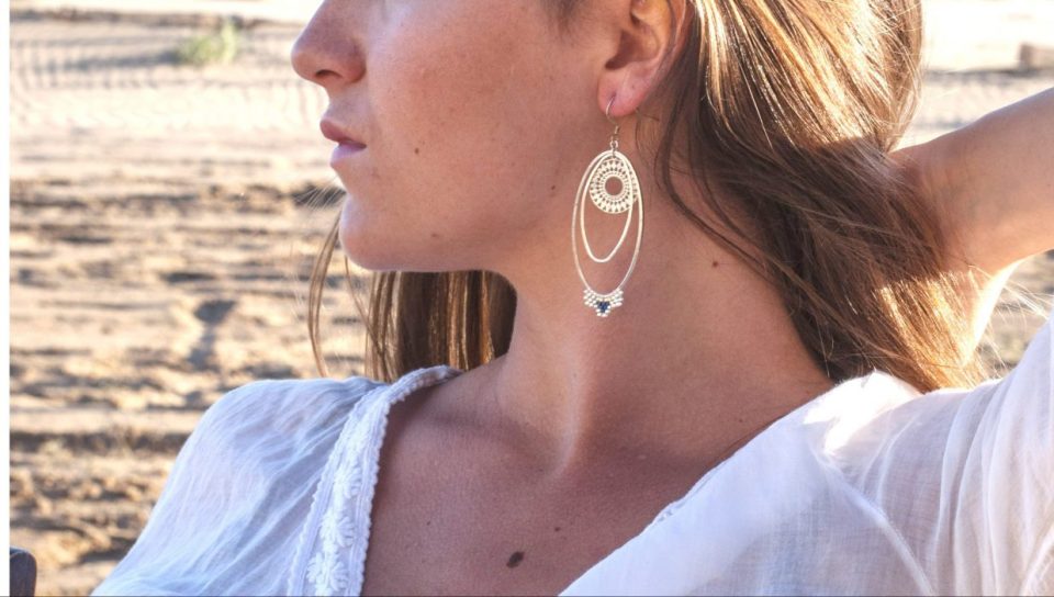 photo bijoux boucle oreille